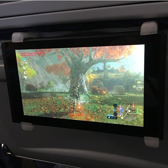 Nintendo Switch Aeroplane Tray Table Mount Travel and Play Airplane Console - Picture 1 of 3